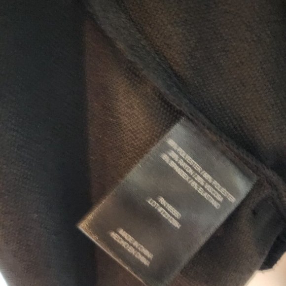 32 DEGREES COOL Solid All Black Pullover Drawstring Waist Dress Womens L Large - Picture 6 of 7